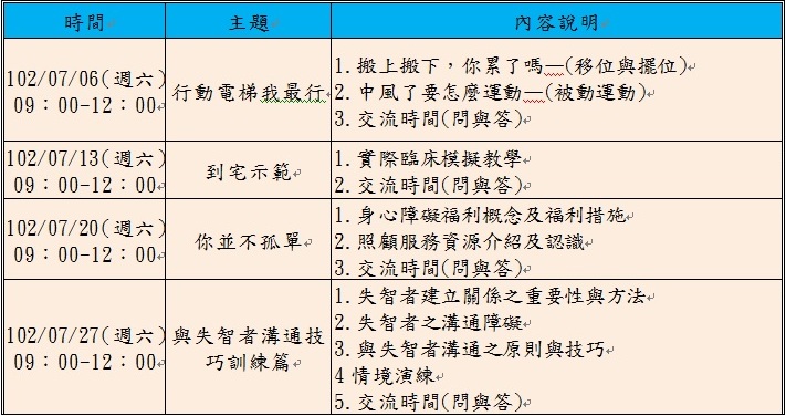 訓練研習營